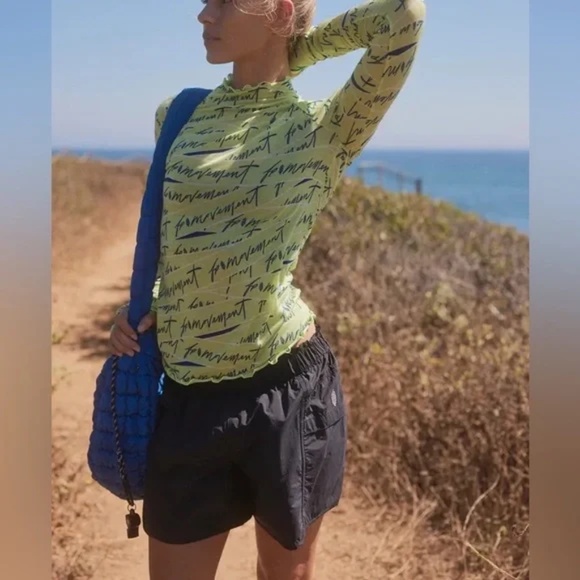 Free People Tops - NWOT Free People High Jump Logo Long Sleeve